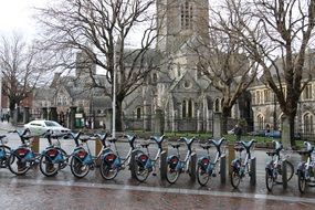 bicycles hire station