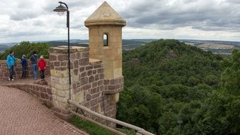people at the Wartburg castle