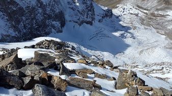 glacier alpine south tyrol