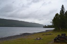 norway lake beach