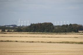 blue sky over Denmark