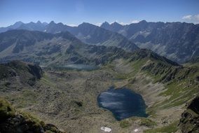 lake in Tatry mountains