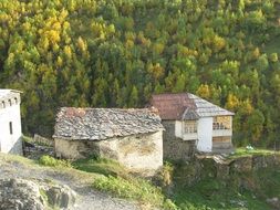 amazing village mountains