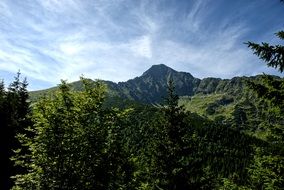 Tatry mountain top