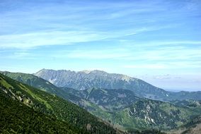 sunny morning in Tatry mountains