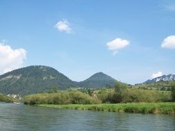 beautiful green dunajec