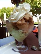 ice cream as ice formation