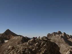 mountain peak in europe