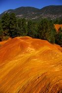 Picturesque of alpine foothills