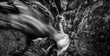 gorgeous waterfall landscape