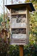hotel for wild bees