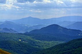 western part of the Beskidy Mountains