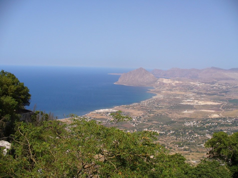 Landscape of Italy in the summer