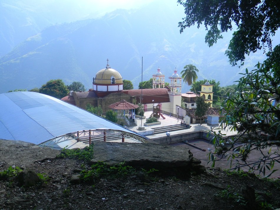 panorama of the church on the hill