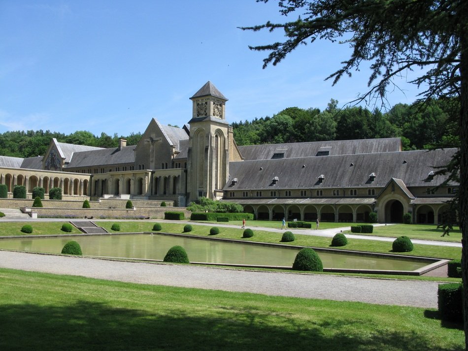 view of the Trappist Abbey