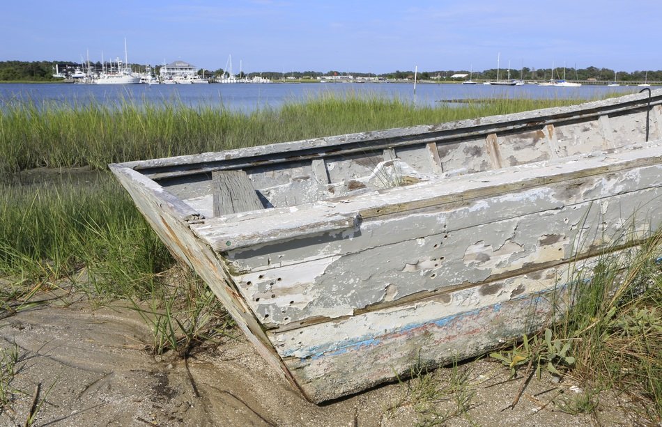 boat on the coast