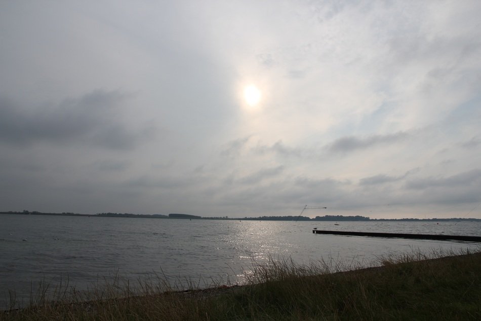 more sunset water landscape clouds