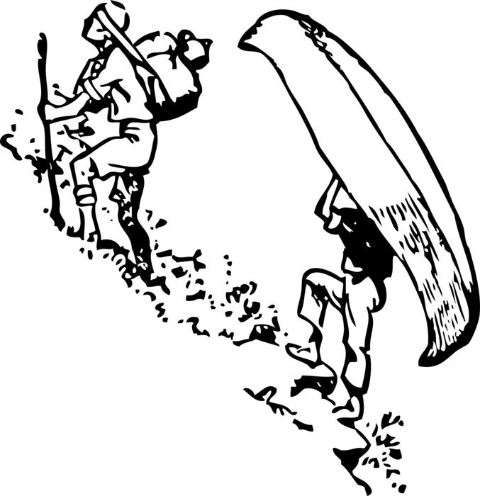 Ä°llustration of canoe carring
