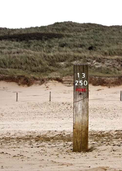 beach on the north sea