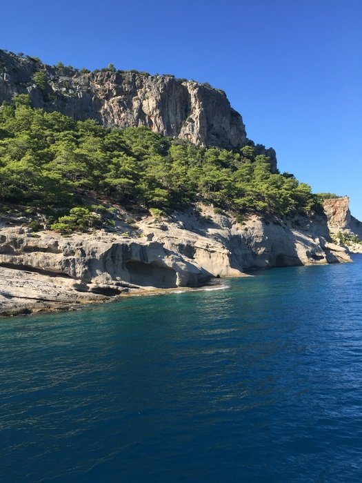 boat near the coastline