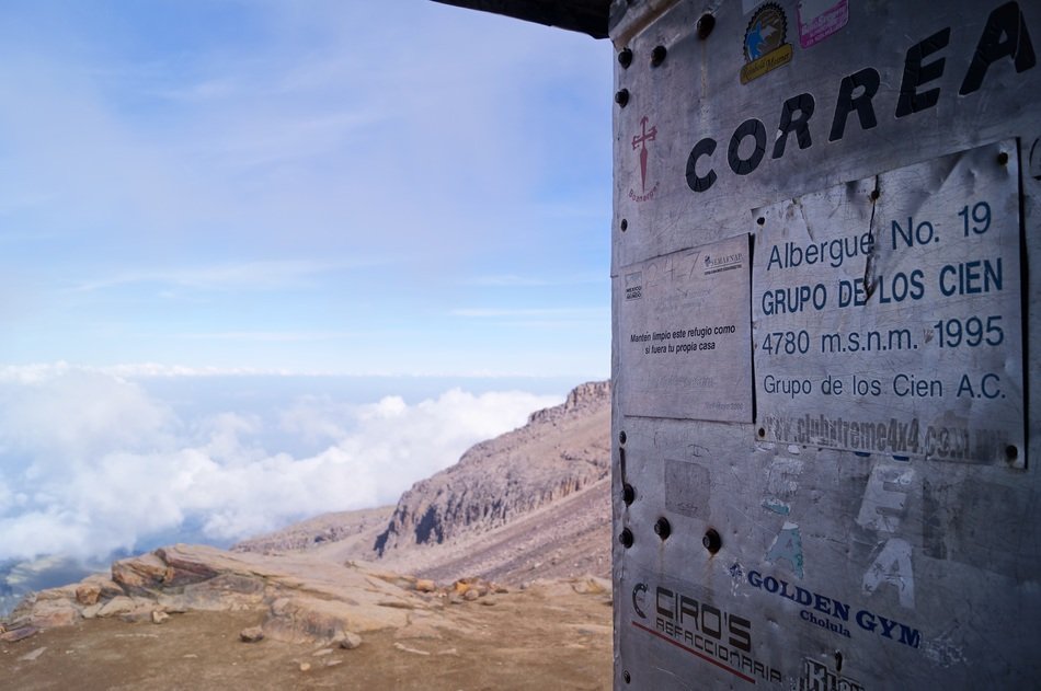 peak of Iztaccíhuatl