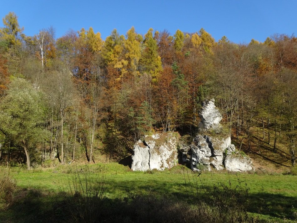 rock formations in Poland