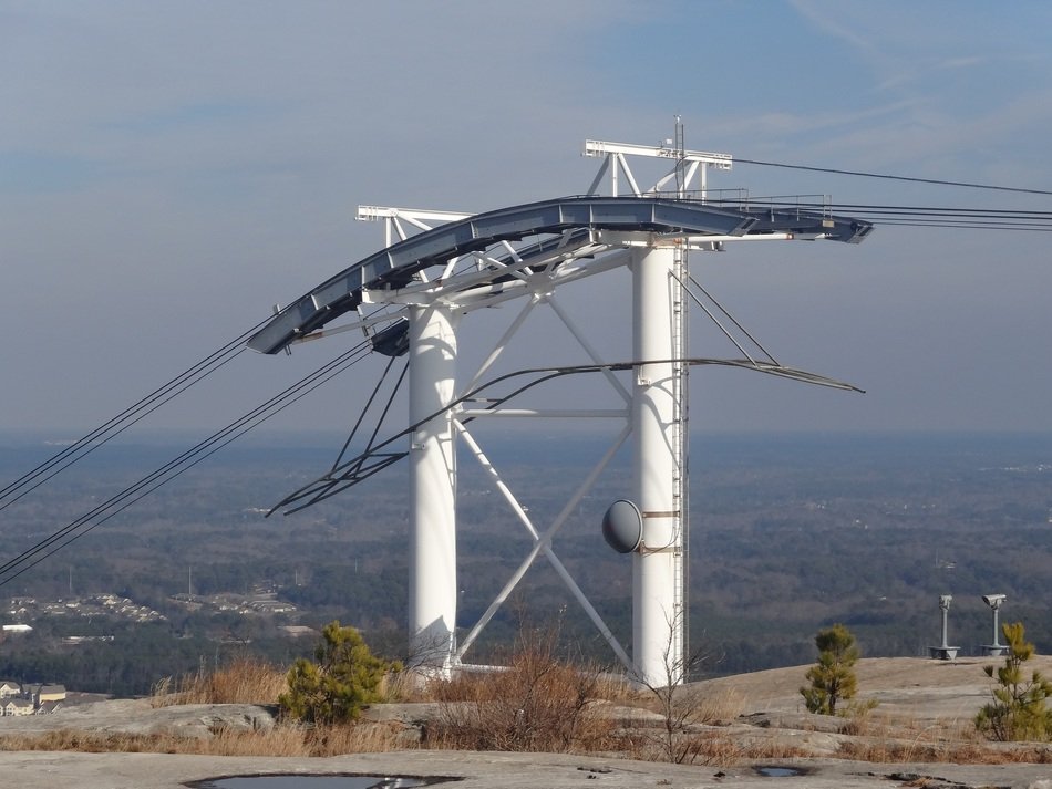 Picture of the mountain lift