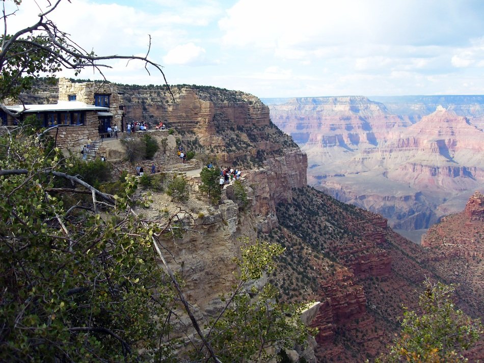 panorama of the canyon in colorado