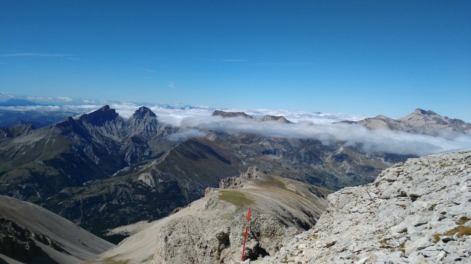 gorgeous view of Le DÃ©voluy massif, france