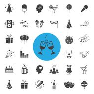 party icons set N7