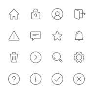 Basic Interface Icons N3