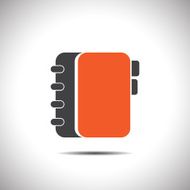 personal organizer vector icon