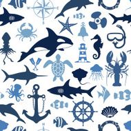 sea life pattern N2