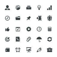 Business icons set N72