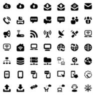 iconset communication black