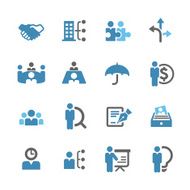 human resource Business and Management Icons - Conc Series