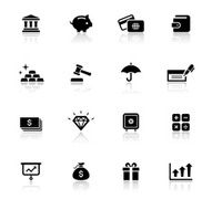 Black & White Icons Set N6