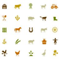 Farm Icon Set