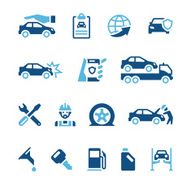 Auto insurance Icons N2