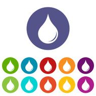 Drop flat icon