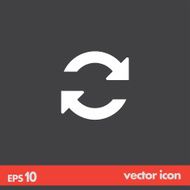 refresh vector icon