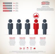 Business management strategy or human resource infographic N13