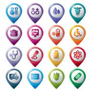 Medical Pointer Icons N3