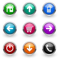 colorful icon set N2