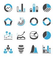 Chart & Graph Icon Set
