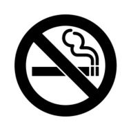 No Smoking Sign Vector N3