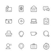 Business and Office icons N121