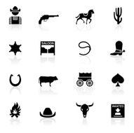Black Symbols - Wild West & Cowboys