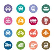 Transportation Color Icons N2