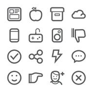 Social Media Icons set 2